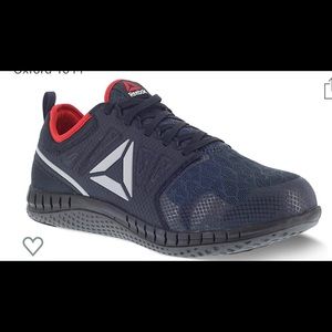Reebok Men’s Navy Mesh Work shoes Steel Toe